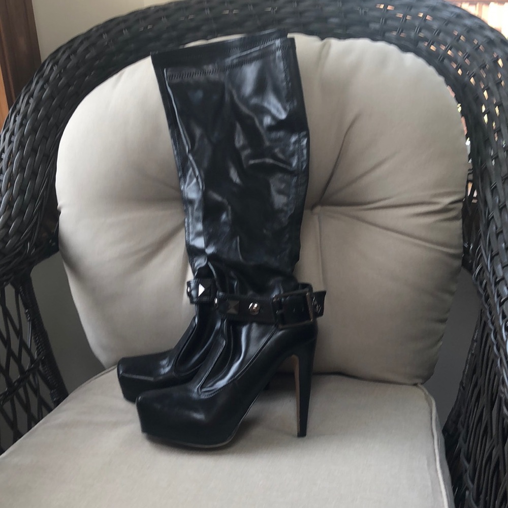 Baby phat heeled boots